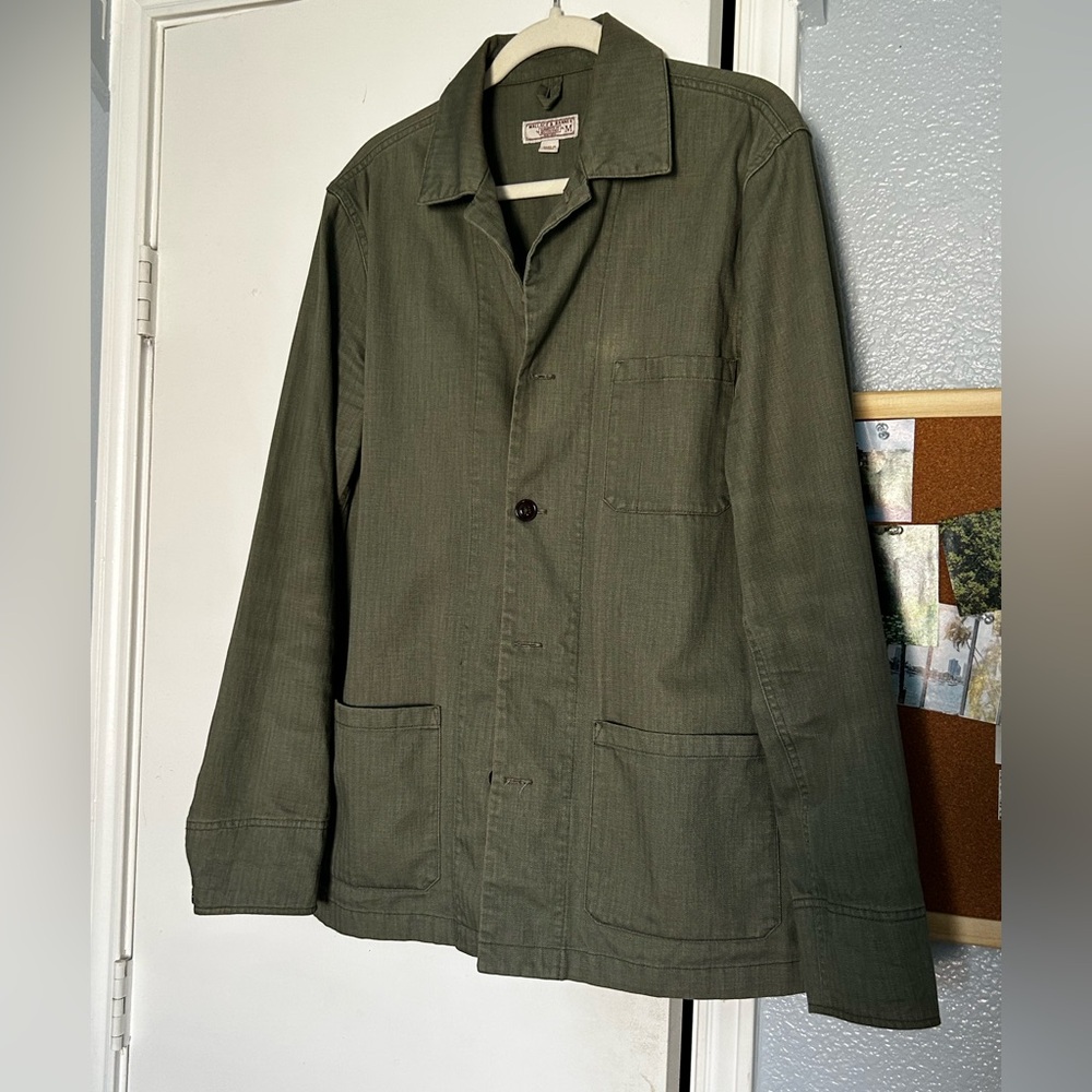 J. Crew Chore Jacket in Olive